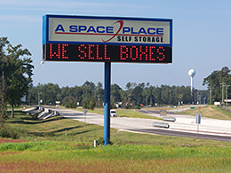 LED Self Storage Signs